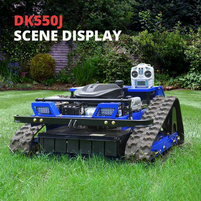 Customized R55 Remote Control Lawn Mower Robot Rc Lawn Mower 4Wd 45° Slope Climbing Radio Controlled Lawn Mower