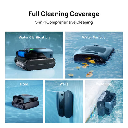 Beatbot A100 Pro  Cordless Robotic Pool Vacuum - The Ultimate 5-in-1 Cleaning Solution!