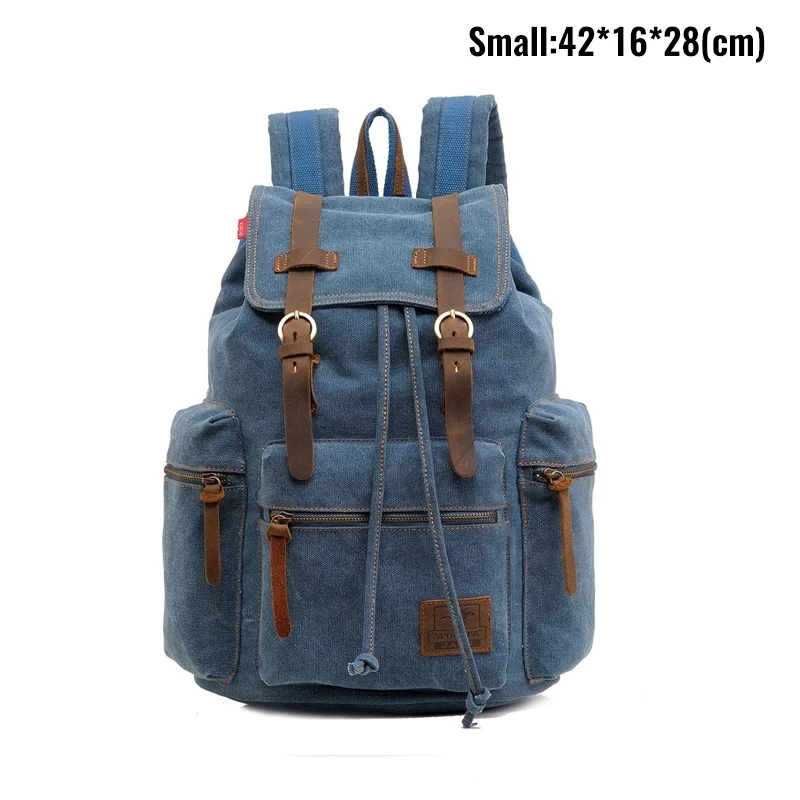 Discover the Stylish Canvas Retro Backpack - Your Ideal 14-Inch Laptop Companion with Vintage Flair and Ample 20-35L Capacity