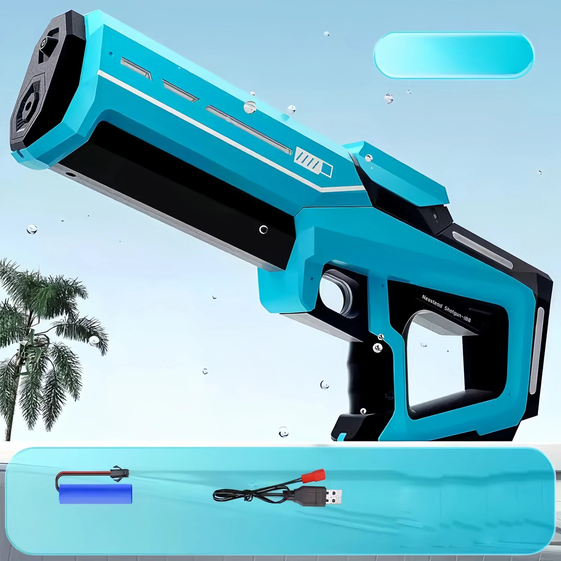Unleash Summer Fun with the Ultimate Electric Water Guns for Adults - Powerful Automatic Water Blasters for Beach Adventures!