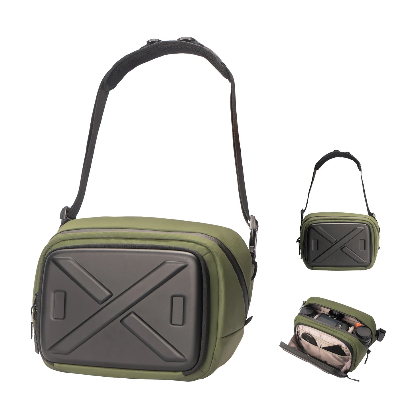 Ultimate Waterproof Hard Shell Photography Backpack for DJI Drones & DSLR Cameras - Perfect Travel Shoulder Handbag Storage Case