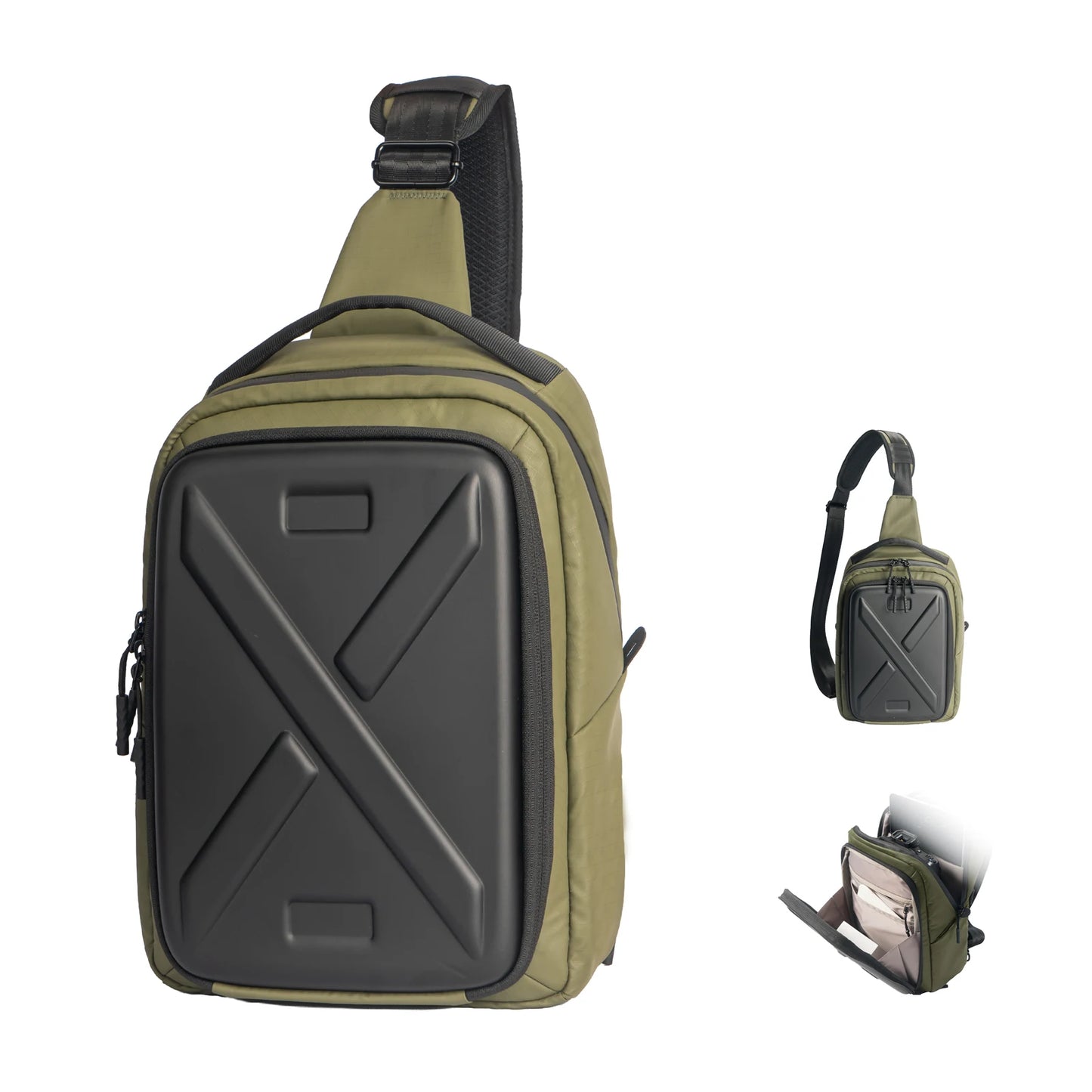 Ultimate Waterproof Hard Shell Photography Backpack for DJI Drones & DSLR Cameras - Perfect Travel Shoulder Handbag Storage Case