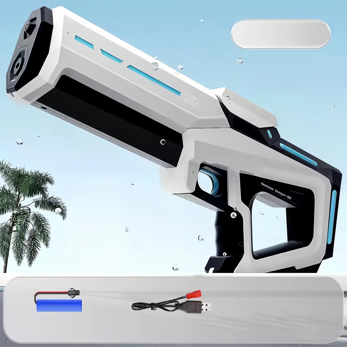 Unleash Summer Fun with the Ultimate Electric Water Guns for Adults - Powerful Automatic Water Blasters for Beach Adventures!