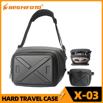 Ultimate Waterproof Hard Shell Photography Backpack for DJI Drones & DSLR Cameras - Perfect Travel Shoulder Handbag Storage Case