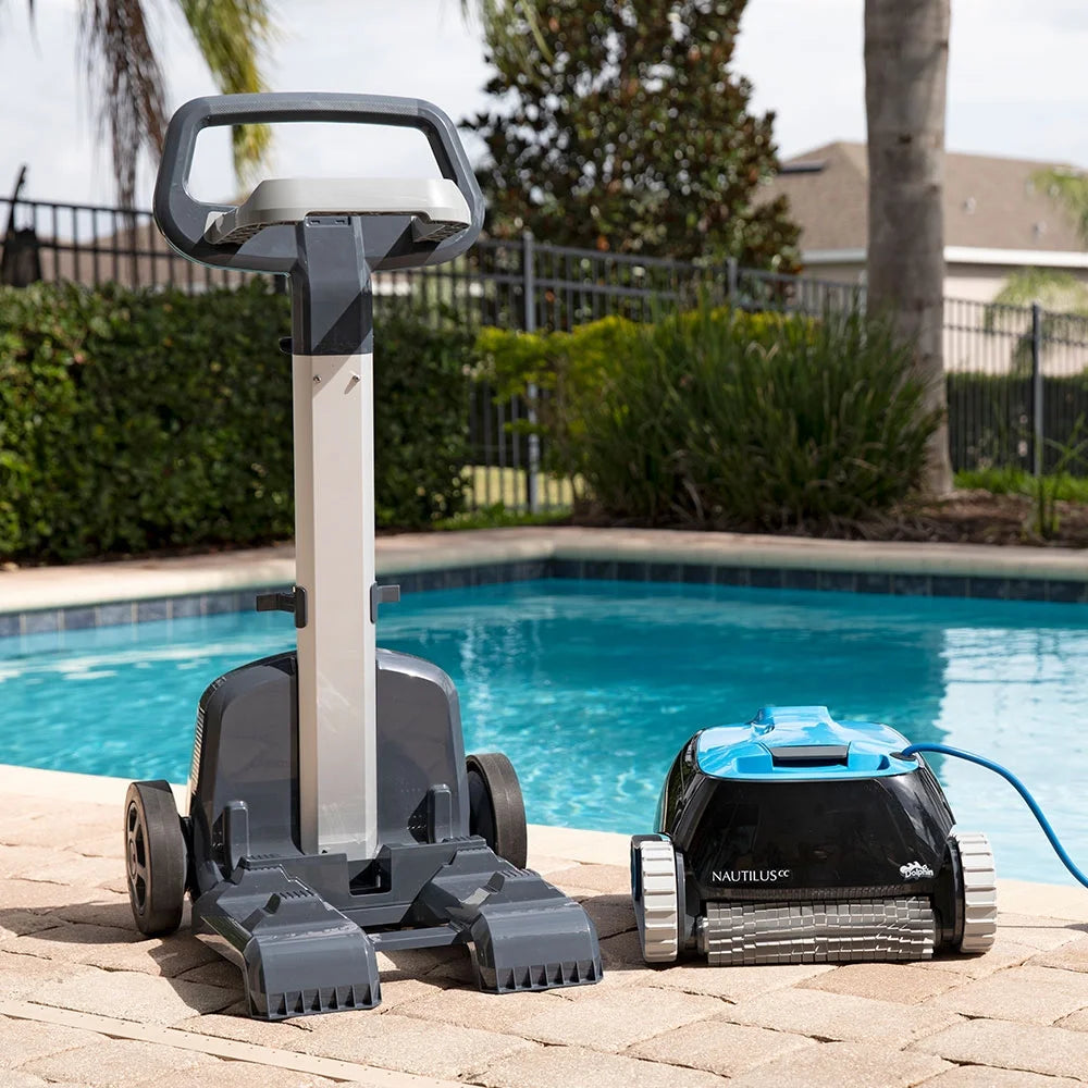 Revolutionize Your Pool Cleaning with the Nautilus CC Robotic Vacuum Cleaner – Effortless Maintenance for Above and In-Ground Pools up to 33 FT!
