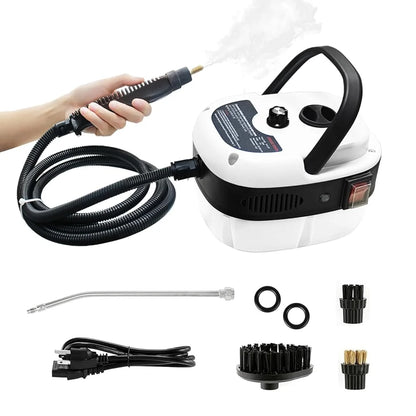 Powerful 2500W High-Temperature Handheld Steam Cleaner - Fast Heating, Multiple Accessories, Perfect for All Surfaces!
