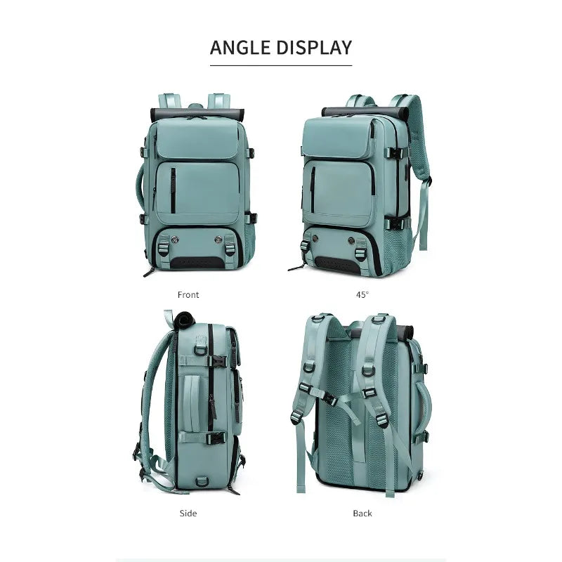 Introducing the 2025 Trendy Multi-Functional Backpack - Perfect for Travel, Business, and Outdoor Adventures!