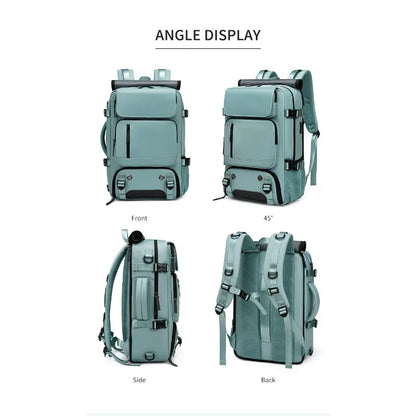 Introducing the 2025 Trendy Multi-Functional Backpack - Perfect for Travel, Business, and Outdoor Adventures!