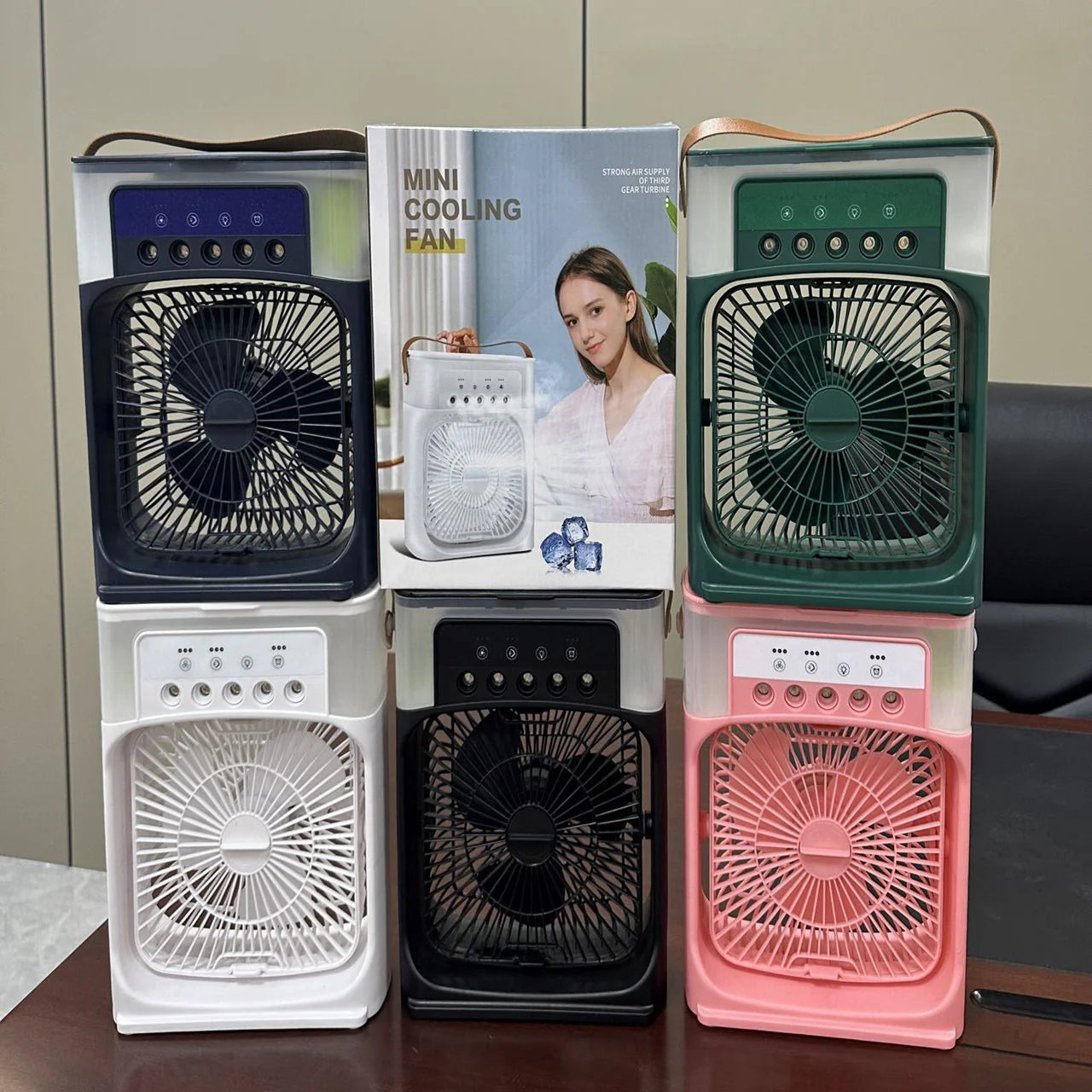 Stay Cool Anywhere with Our Portable Air Conditioner Fan - Customize Your Comfort!