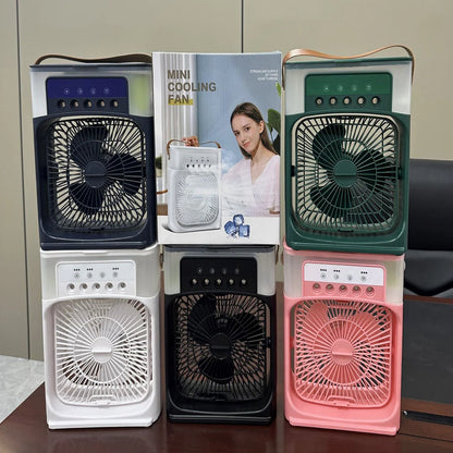 Stay Cool Anywhere with Our Portable Air Conditioner Fan - Customize Your Comfort!
