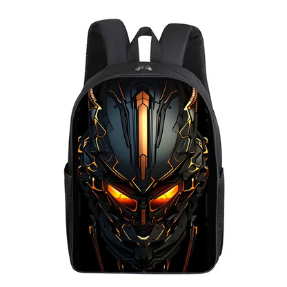 Exciting Mechanical Robots Cartoon Backpack - Perfect Gift for Boys and Girls!