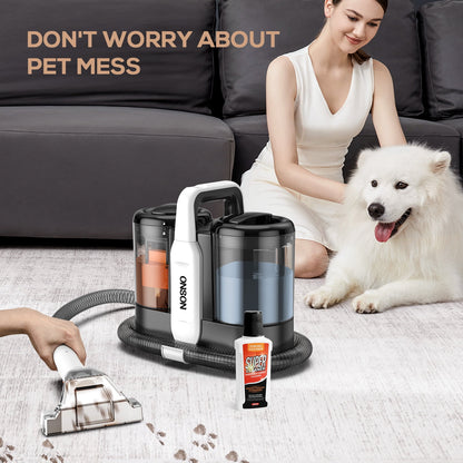 Powerful Portable Carpet Cleaner for Upholstery and Spot Cleaning - Effortless Deep Cleaning Solution