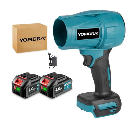 Unleash Powerful Cleaning with the 28000RPM Cordless Electric Air Blower - Perfect for Leaves, Dust, and Snow!