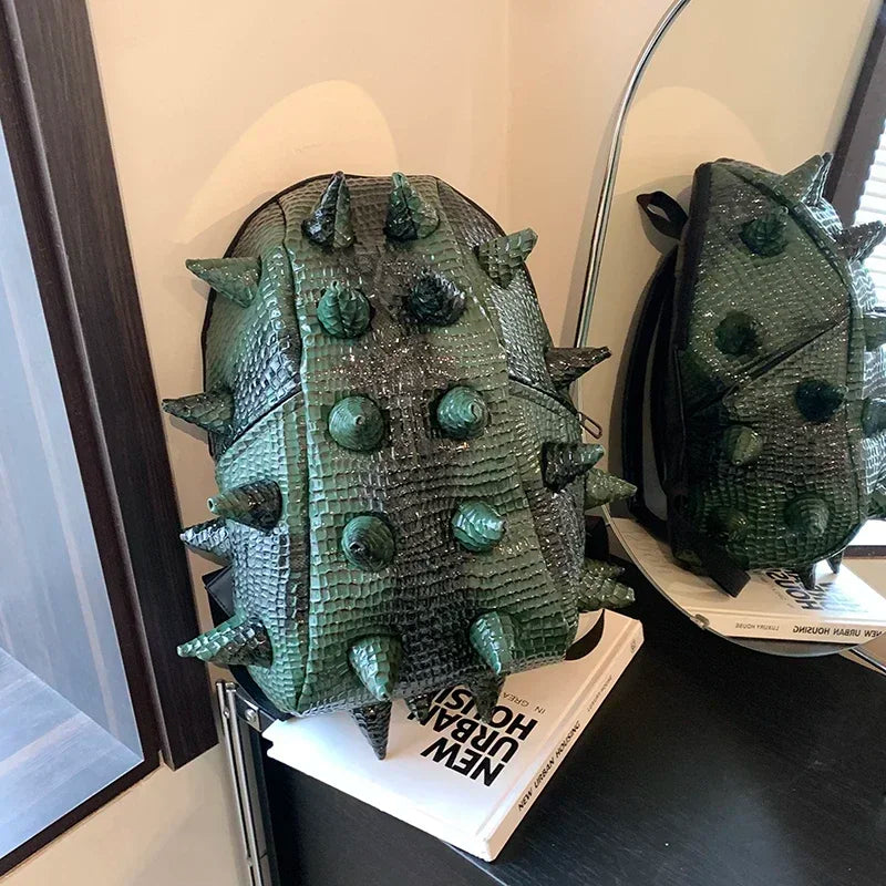 Hedgehog-Inspired PU Backpack: Spacious, Stylish, and Perfect for Everyone in 2024!