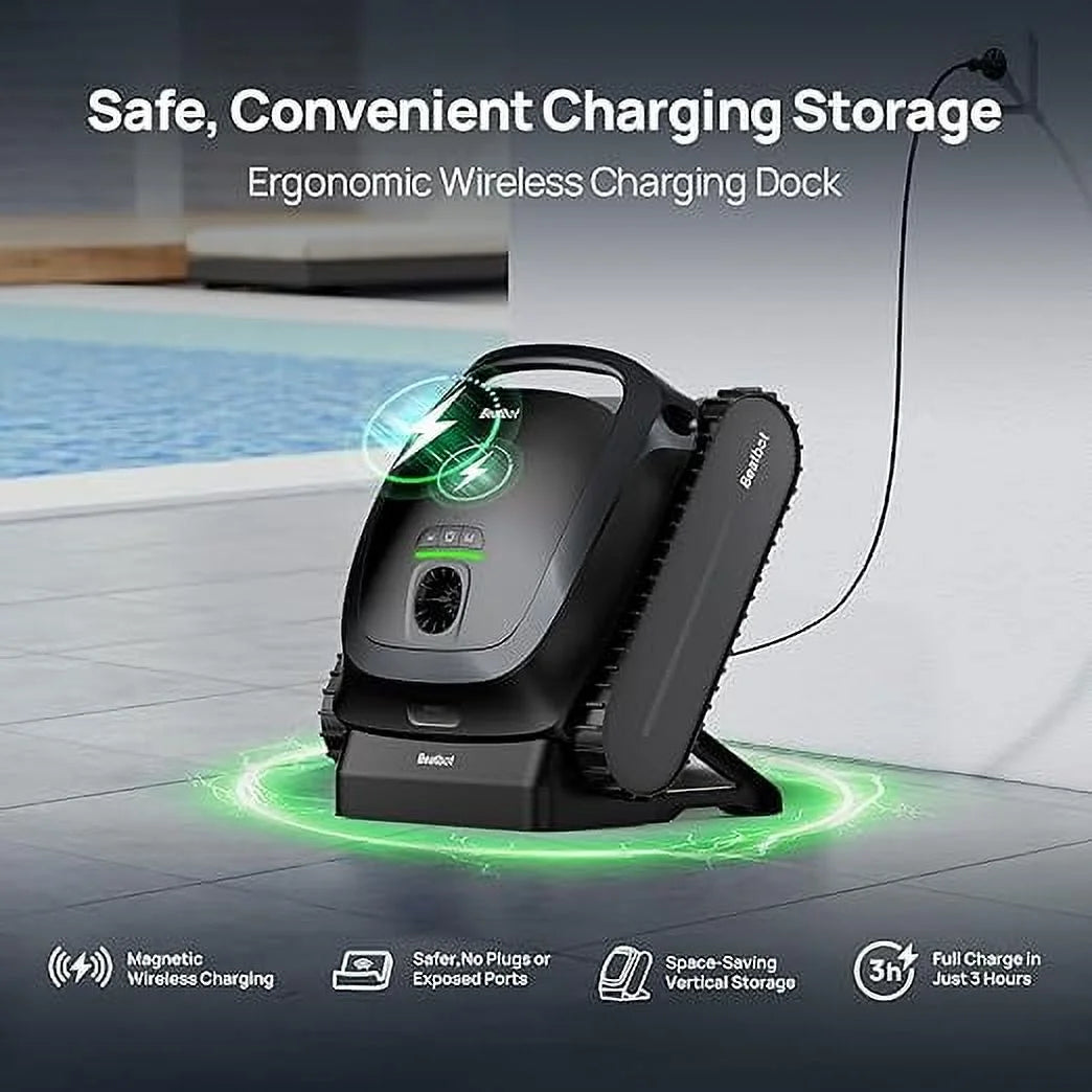 Revolutionize Your Pool Cleaning with the Beatbot A100 Cordless Robotic Vacuum – Smart, Efficient, and App Controlled!