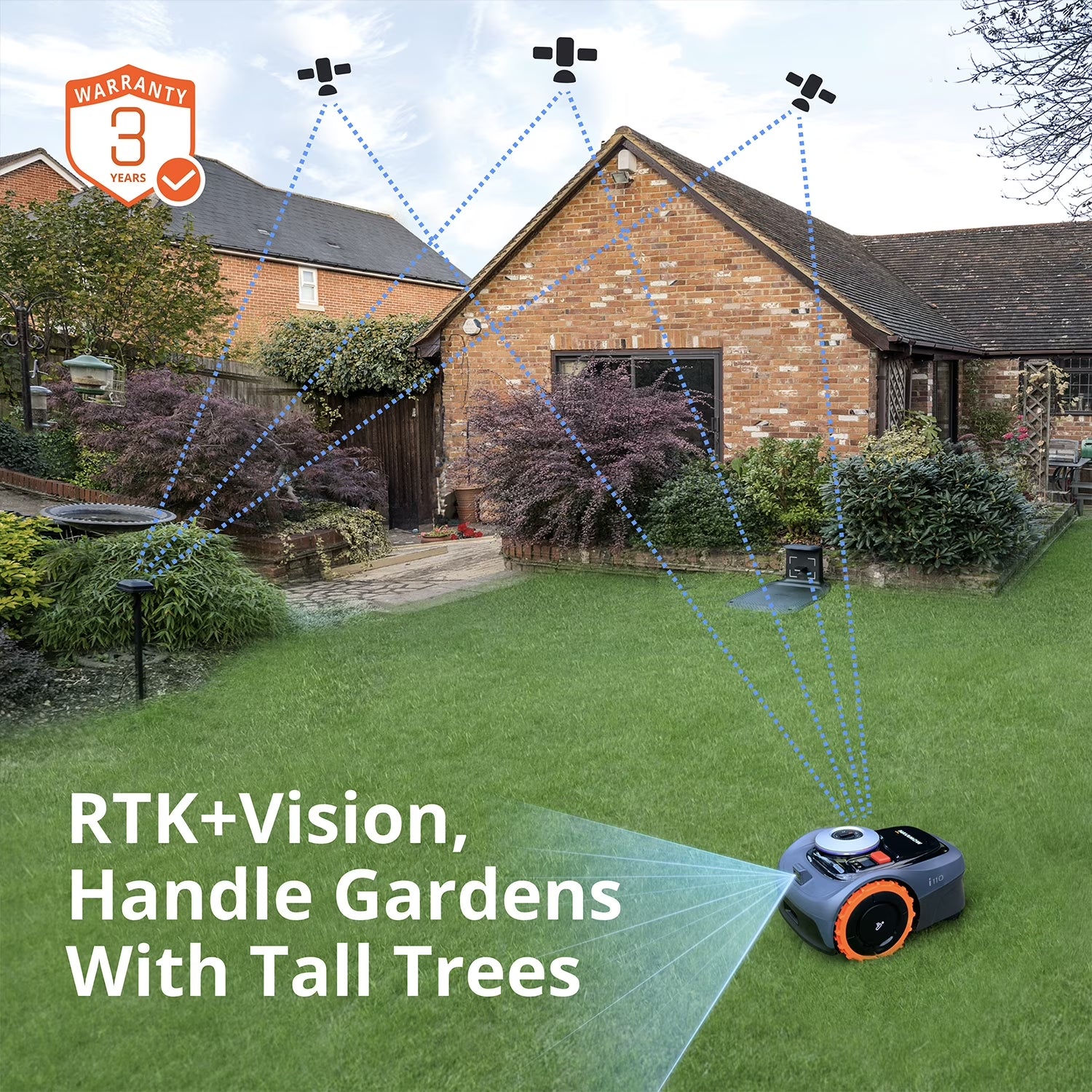 Transform Your Lawn with the Segway Navimow i110N Robotic Mower - Precision Cutting and Effortless Control