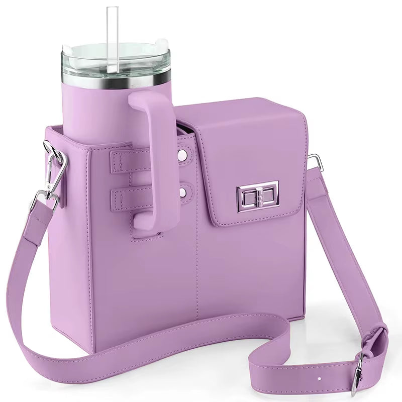 Stylish Outdoor Water Bottle Bag - Portable Crossbody Pouch for All Your Adventures