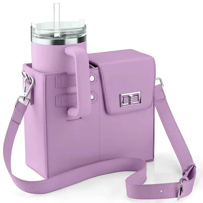Stylish Outdoor Water Bottle Bag - Portable Crossbody Pouch for All Your Adventures
