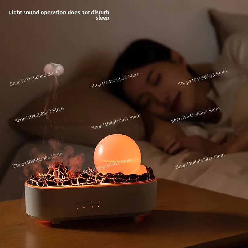 New Humidifier, Household, Heavy Fog, Desktop, Creative Ornament, Bedroom, Night Light