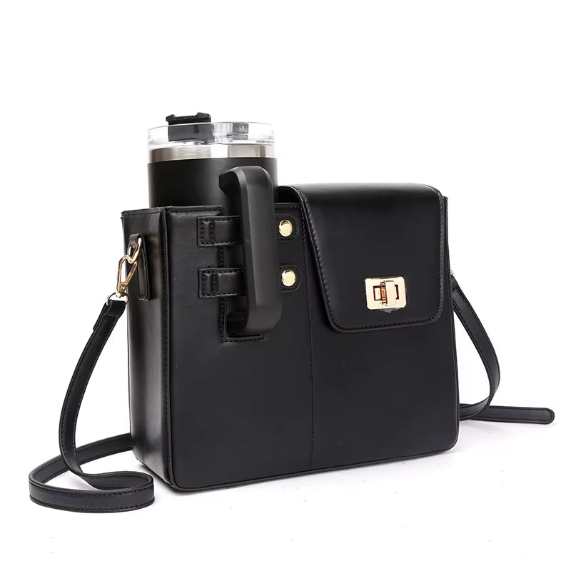 Stylish Outdoor Water Bottle Bag - Portable Crossbody Pouch for All Your Adventures