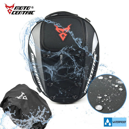 Durable Waterproof Motorcycle Tail Bag - 37L Large Capacity Rider Backpack for All Your Gear