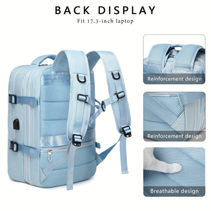 Discover the Ultimate Large Capacity Lightweight Backpack with Laptop Compartment - Perfect for 15.6-Inch Tablets and 15-Inch Laptops!