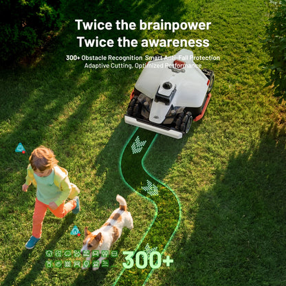 Transform Your Lawn Care with the LUBA 3 AWD 1500H Robot Lawn Mower - Effortless Precision for 0.37 Acres, 360° LiDAR Navigation, and All-Terrain Performance!