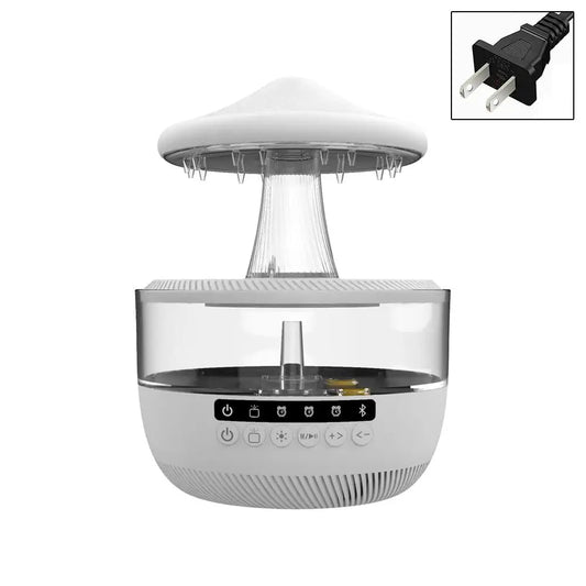 Enchanting Mushroom-Shaped Bluetooth Speaker & Humidifier with Calming LED Light