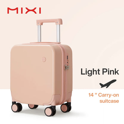 Lightweight 14 Inch Underseat Carry-On Luggage with TSA Lock - Perfect Mini Suitcase for Kids and Travel Enthusiasts!