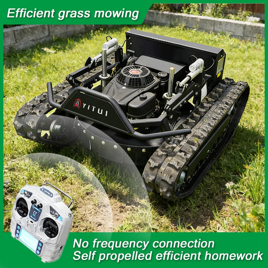 High-Performance Remote Controlled Lawn Mower with Customizable Cutting Width and EPA Certification