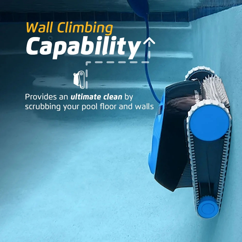 Revolutionize Your Pool Cleaning with the Nautilus CC Robotic Vacuum Cleaner – Effortless Maintenance for Above and In-Ground Pools up to 33 FT!