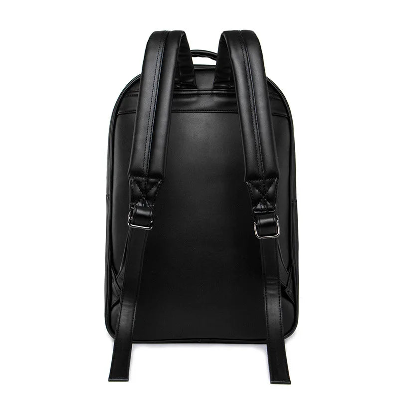 Stylish Panther Head Embossed Punk Rock Backpack for Men and Women - Perfect for Travel, School and Everyday Use