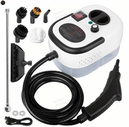 Powerful 2500W High-Temperature Handheld Steam Cleaner - Fast Heating, Multiple Accessories, Perfect for All Surfaces!