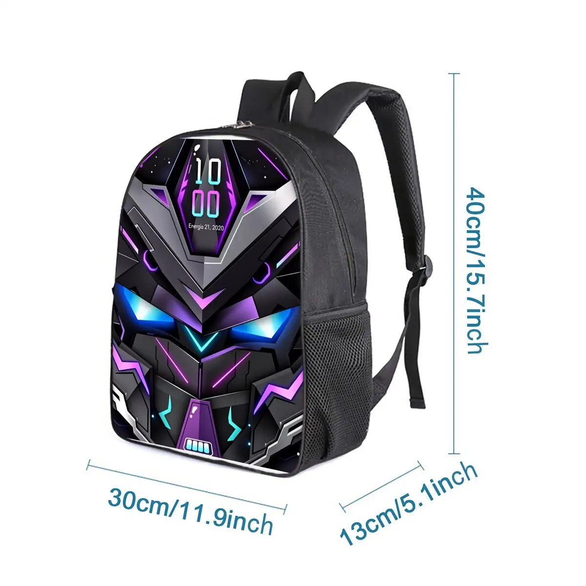 Exciting Mechanical Robots Cartoon Backpack - Perfect Gift for Boys and Girls!
